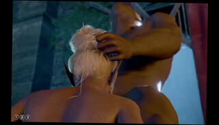 Video 1619516765: nudity naked, nudity ass, naked boobs butt, seductive naked, balls naked, naked penis, naked woman, dark haired woman, fantasy ball, man seduction, sex