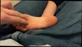 Video 1303257003: tiny teen massage, tiny teen feet, worships babes feet, amateur feet worship, girl feet worship, feet massage tickling, feet tickle torture, soft feet worship, friend feet worship, beautiful feet worship, small feet worship, couple massage, highness feet, 60fps teen