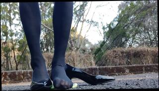 Video 1578045883: pantyhose feet foot, pantyhose foot fetish, foot fetish femdom, foot fetish solo, amateur crossdresser solo, amateur femboy solo, foot fetish trans, crossdresser solo masturbation, shemale foot fetish, foot crush fetish, asian pantyhose feet, public foot fetish