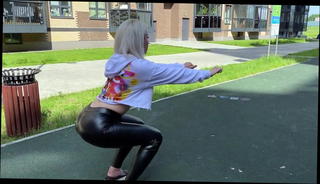 Video 1458743701: ass blonde slut, big ass slut, slut straight, leather leggings ass, public slut