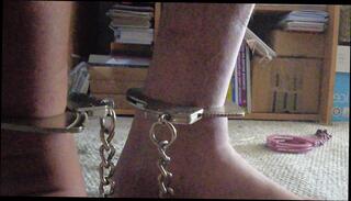 Video 1584413841: bdsm chained, chubby bdsm, chubby fetish, gay sock fetish, chained cock, chubby small cock, white sock fetish, sock slave, slave legs, chubby european, male slave, hd chubby