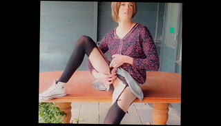 Video 1663883645: shemale ass cock, ass shaved cock, shemale skirt, street shemale, shemale public