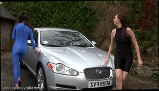 Video 1117059015: catsuit girl, spandex catsuit