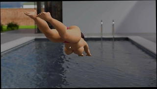 Video 1573492021: mom fucks stepson, stepson rubs, hd cartoon, mom pool, straight