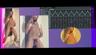 Video 1619137605: amateur strip tease, amateur homemade gay, bearded gay, brazil gay, horny