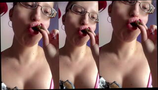 Video 1656212225: fetish face fuck, giantess fetish, eating fetish, mouth fetish