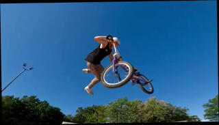 Video 1534010025: bike rider, public bike, rider rides