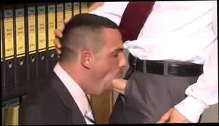 Video 973520804: gay muscle hunk, gay muscle blowjob, sucking office