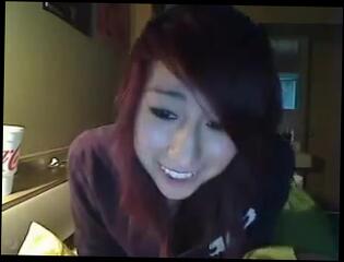 Video 120494504: boy friend girl, teen boy friend, teen asian boy, girl friend flashing, boy sounding, webcam flash