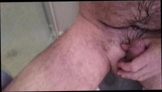 Video 1354132745: pissing urinal, balls pissing, pissing rubbing