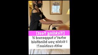 Video 1585870973: amateur femdom cfnm handjob, japanese femdom cfnm amateur, femdom mistress tease, cfnm femdom girls, femdom ruined orgasm, femdom nipple play, blindfolded tickled