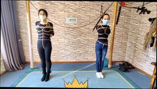 Video 1590975994: lesbian bdsm bondage, lesbian bondage threesome, asian lesbian bondage, lesbian threesome hd, chinese bondage, brunette asian lesbian