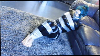 Video 1569263751: hogtied bondage, hogtied feet, bondage model, fetish model, models straight