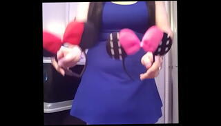 Video 1212404405: swap meet, brunette mtf, amateur tranny shemale, mature tranny