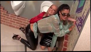 Video 865522704: fetish lesbian toys, glory hole fetish, rides gloryhole, brunette lesbians toying, blonde lesbians toying, cunt rides, bald cunt, riding bottle