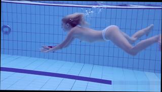 Video 947239904: bikini swimming, blonde teen beach