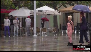 Video 1596740384: bdsm slut publicly, bdsm lady, bdsm naked, public bdsm outdoor, bdsm high heels, bdsm perverts, red head bdsm, blonde bdsm, lady seduces