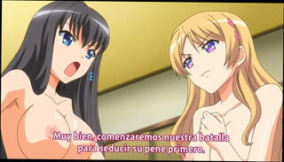 Video 1618729255: anime threesome, anime girl masturbating, anime girl cum, blonde anime girl, anime cumshot, trio cum