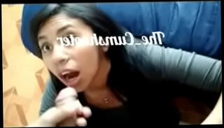 Video 1601969575: blowjob facial cumshot, facial cumshot surprise, facialized 18yo, latin facial