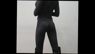 Video 1656546125: sexy catsuit, sexy ass