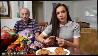 Video 662771345: amateur teen facial cumshot, amateur rides old, young amateur petite teen, amateur petite brunette teen, riding old man