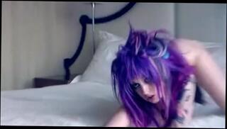 Video 40714504: girl hardcore, emo goth girl