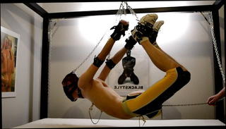 Video 1567975431: bdsm gay bondage, cbt bdsm, german cbt, flogging, hogtied, gay dogging