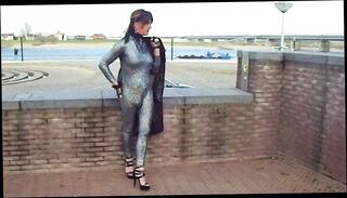 Video 1579497691: latex solo, hentai solo, ladyboy beauty solo, shemale lingerie solo, pierced solo, stockings latex lingerie, latex outdoor, latex hd