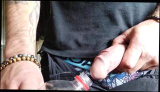 Video 1598691143: pissing peeing fetish, solo pee fetish, solo gay uncut cock, uncut dick piss, uncut cock solo male, pissing big gay dick, piss bottle, german pee, mature pee