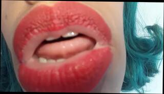 Video 1509670803: pov solo female, fetish pov, pov kissing lips, pov licking, amateur solo female, mouth lips fetish