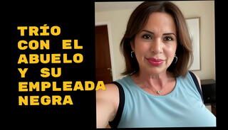 Video 1602057365: ebony milf threesome, latin milf threesome, old ebony milf, exotic threesomes