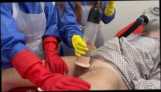 Video 1662823423: femdom ffm threesome, ffm bdsm threesome, bdsm femdom latex, amateur ffm threesome, slave double, double vagina, anal play double, italian amateur threesome, slave teased, fake vagina