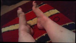 Video 844161401: foot fetish feet worship, bbw feet worship, amateur feet worship, worshiping straight, pink toe nails, nice toes