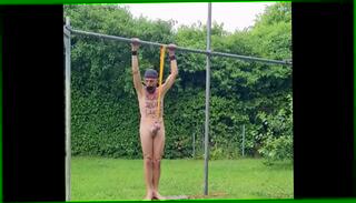 Video 1657700905: bdsm fetish slave, gay bdsm slave, fetish hardcore bdsm, cbt outdoor slave, slave cage, skinny slave, penis cage outdoor, naked slave, homemade slave, slave party, slave shaving