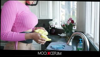 Video 1540513201: fingered fucked doggy, stepmom stepson, stepson doggy style, mom stepson sex, fucks daddy doggy, stepson cleaning, kitchen doggy style, black stepson, ebony stepmom, pop, nude straight black, naked cleaning