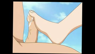 Video 1621237585: foot domination feet, foot job domination, hentai foot job, anime foot job, anime toon, masochism, virgin
