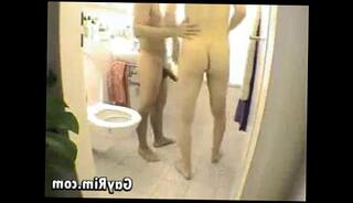 Video 159847325: amateur gay couple, amateur couple bathroom, bathroom fuck