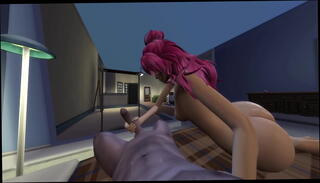 Video 1654262835: doggy style threesome, anime doggy style, pov threesome, threesome blowjob handjob, pink haired girl