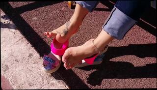 Video 1031561104: asian foot fetish, candid shoeplay