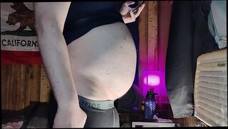 Video 1633427243: inflation fetish, fetish solo, amateur solo male, male belly inflation