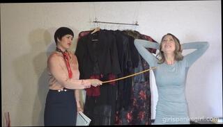 Video 1658810324: teen spanked, spanking brunette