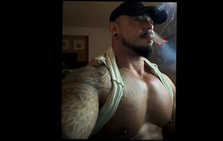 Video 1635669911: pumped cock, smoking fetish masturbation, smoking fetish gay, gay bear fetish, nipple fetish, muscle gay fetish, big cock fetish, hot gay fetish, fetish hunk, red double, tattooed fetish, fetish man, fetish hd, hard nipples