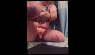 Video 1654263033: amputee fetish, fetish solo, homemade amateur solo, amateur solo male shower, shaved solo