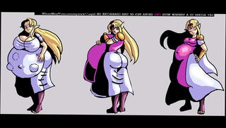 Video 963572295: pregnant expansion, pregnant anime, anime toon, belly expansion, belly inflation