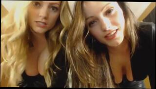 Video 717958904: joi double, catsuit cum, latex lingerie
