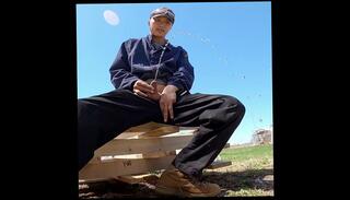 Video 1648393873: pee pissing outdoor, solo male pee, pissing outdoors gay, pissing public gay, pissing asian gay