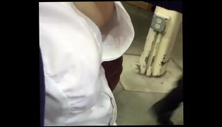 Video 640908595: downblouse nipple, tits downblouse, public downblouse