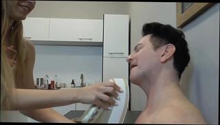 Video 1654102991: pantyhose femdom handjob, vintage pantyhose, pantyhose fetish, pantyhose couple, vintage straight, blonde pantyhose, pantyhose hd, milking