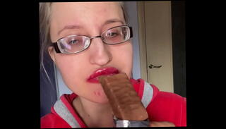 Video 1654161505: mouth lips fetish, long nail fetish, giantess fetish, eating fetish, face fetish, fetish big