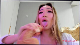 Video 1592939795: cam model dildo, cam girl model, cam model toys, dildo sex cam, girl dildo blowjob, asian cam model, asian sucking dildo